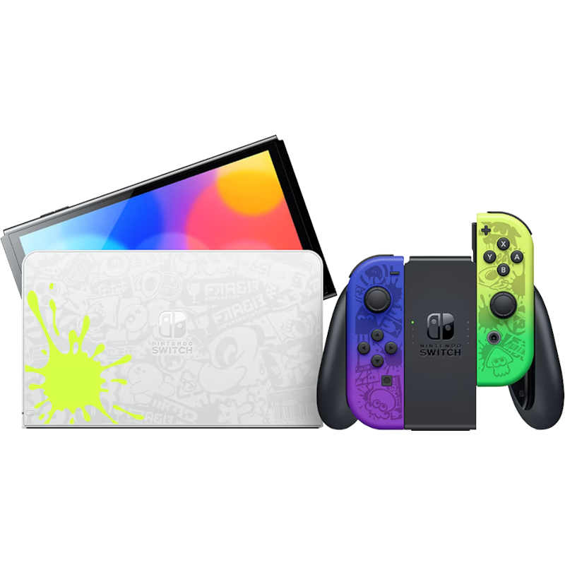 Главное изображение Nintendo Switch - OLED-модель - Splatoon 3 Edition (Б/У) <small>(Switch)</small>