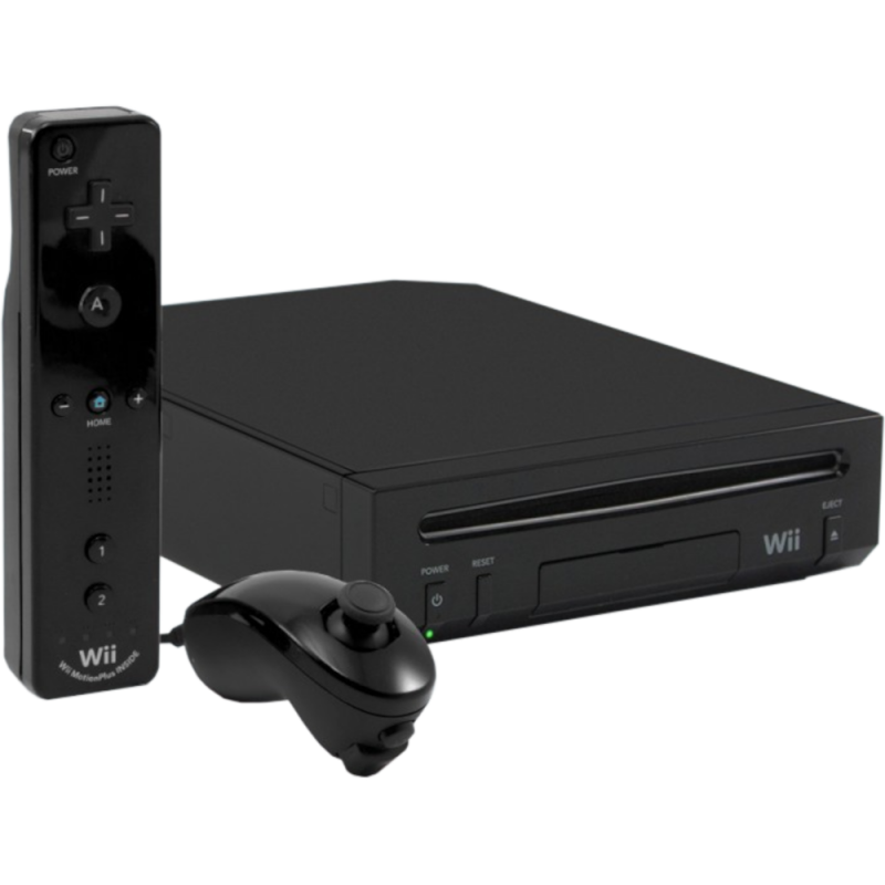 Главное изображение Nintendo Wii RVL-101(EUR) чёрная (Б/У) <small>(Wii)</small>