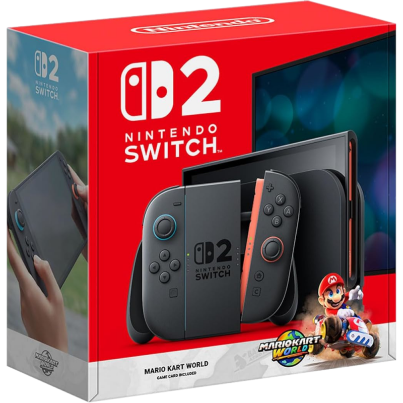Главное изображение Nintendo Switch 2 + игровая карта Mario Kart World SGP (Including game card) * <small>(Switch2)</small>