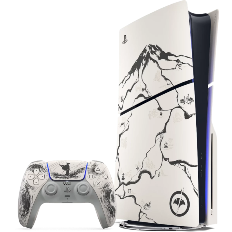 Главное изображение Игровая приставка Sony PlayStation 5 Slim - Ghost of Yōtei Black - Limited Edition (с дисководом) <small>(Ps5)</small>