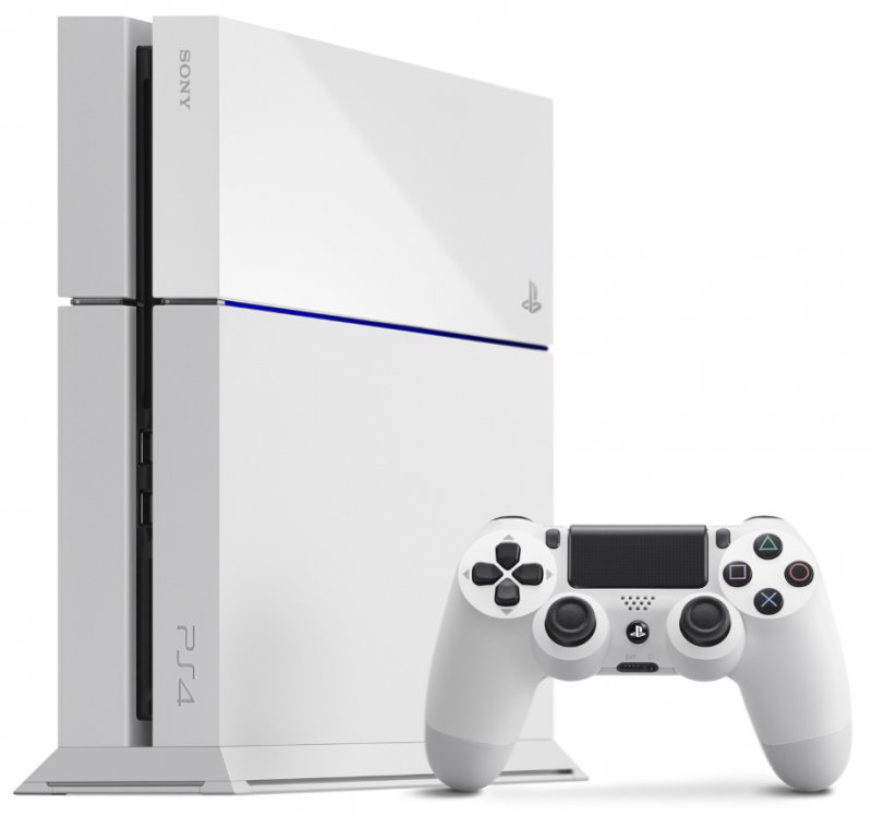 Главное изображение Sony PlayStation 4 500Гб РОСТЕСТ, белая (PS4 CUH-1208A RUS) <small>(Ps4)</small>