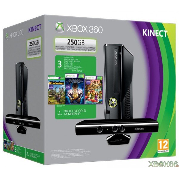 Главное изображение Xbox 360 250GB c Kinect + 