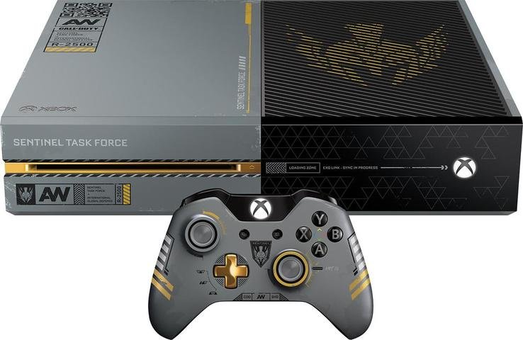 Главное изображение Microsoft Xbox One 1Тб (без Кинекта) (РОСТЕСТ) + игра Call of Duty: Advanced Warfare  в оригинальном дизайне <small>(Xboxone)</small>