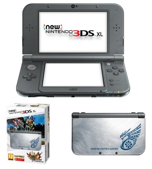 Главное изображение New Nintendo 3DS XL - Monster Hunter 4 Edition <small>(3ds)</small>