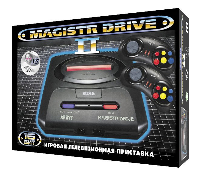Главное изображение Приставка 16 bit Magistr Drive 2 (160 встроенных игр) <small>(Retro)</small>