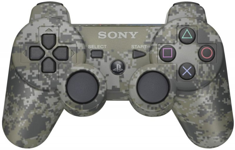 Главное изображение Sony Dualshock 3, CECHZC2E Urban Camouflage (Б/У) для PS3