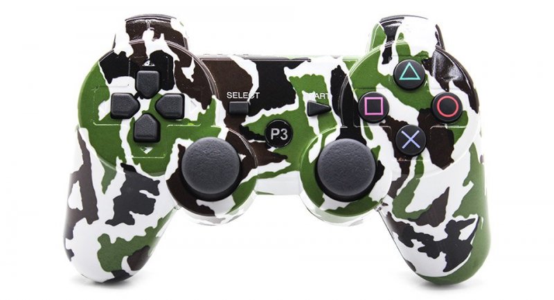 Главное изображение Sony Dualshock 3, CECHZC2U, камуфляж  (Б/У) для PS3
