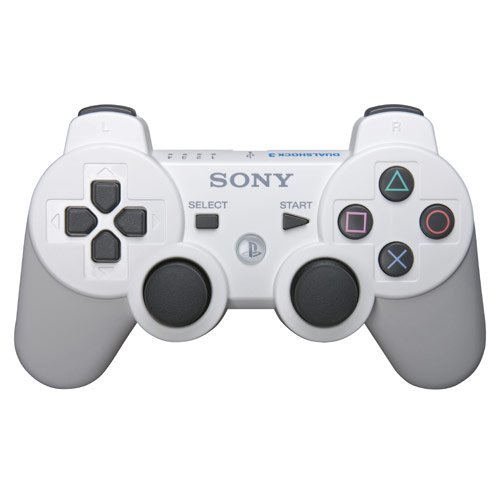 Главное изображение Sony Dualshock 3 Ceramic White, белый (OEM) для PS3