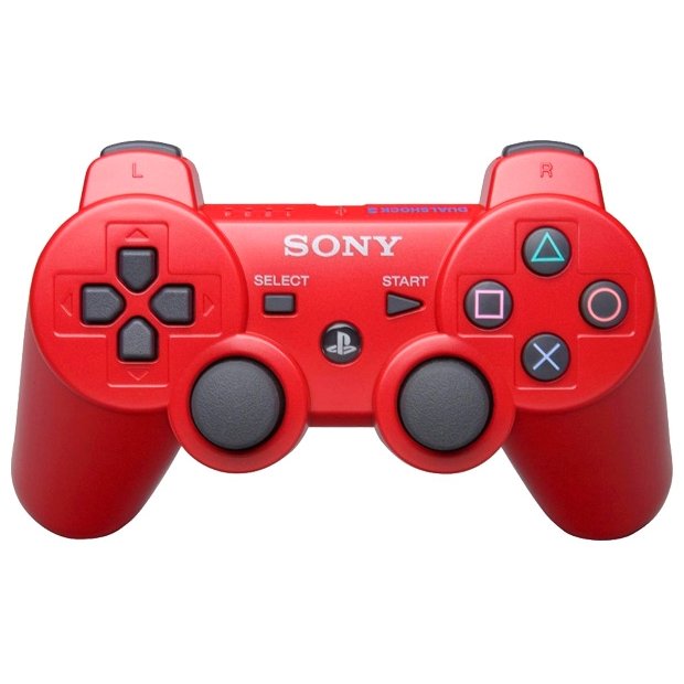 Главное изображение Sony Dualshock 3 Red, красный (OEM) для PS3