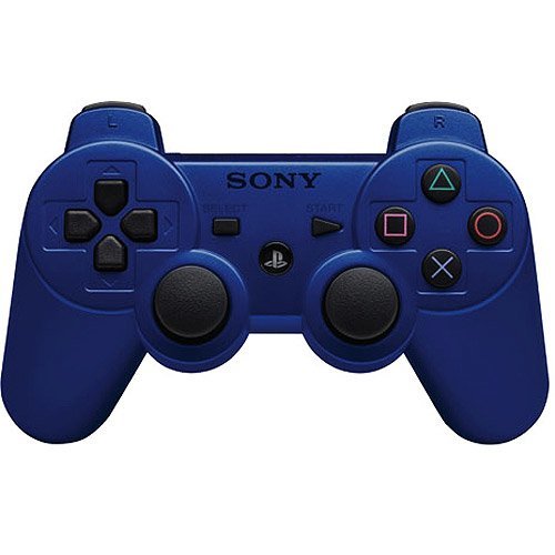 Главное изображение Sony Dualshock 3, CECHZC2E синий (Б/У) для PS3