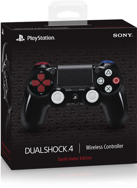 Главное изображение Геймпад Sony Dualshock 4 для PS4, Darth Vader Edition (CUH-ZCT1E) для Ps4