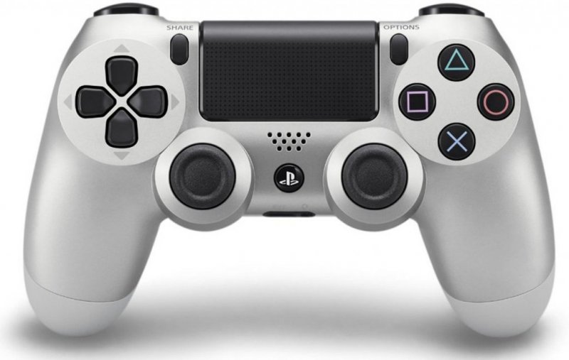 Главное изображение Геймпад Sony Dualshock 4 для PS4, Silver (CUH-ZCT1E) для Ps4