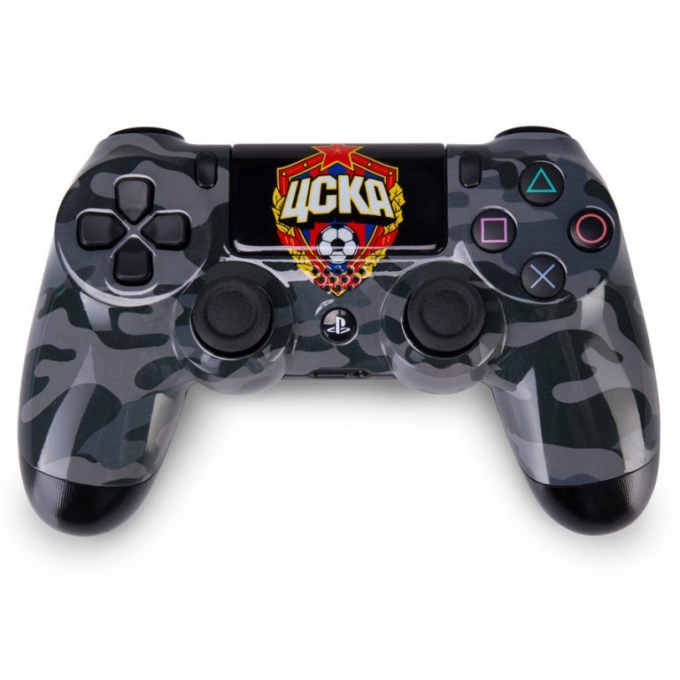 Главное изображение Геймпад RAINBO Sony Dualshock 4 v2 для PS4, ЦСКА Black - Camo (CUH-ZCT2E) для Ps4