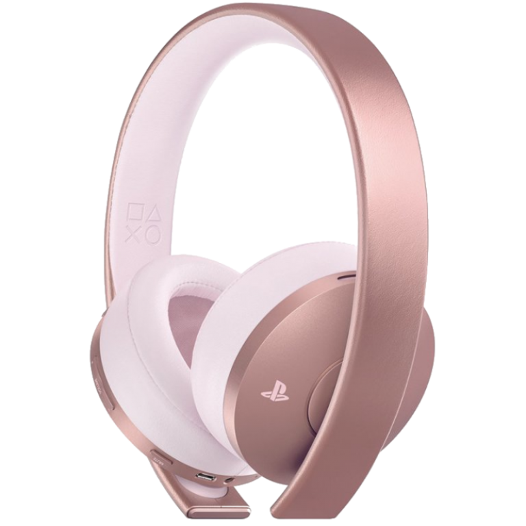 Главное изображение Беспроводные стерео наушники Sony Gold Wireless Stereo Headset, Rose Gold (CUHYA-0080) (Б/У) для Ps4