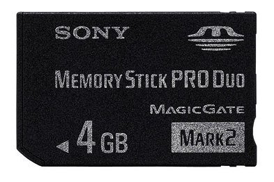 Главное изображение Sony Memory Stick PRO DUO 4GB для 