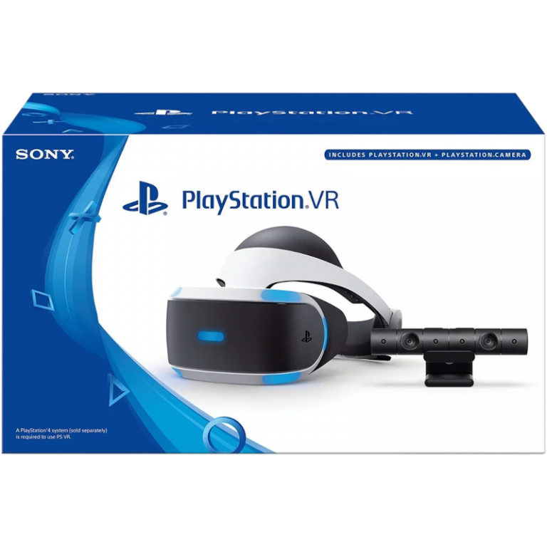 Главное изображение Sony PlayStation VR (CUH‐ZVR2) + Playstation Camera (CUH-ZEY2) Refurbished для Ps4