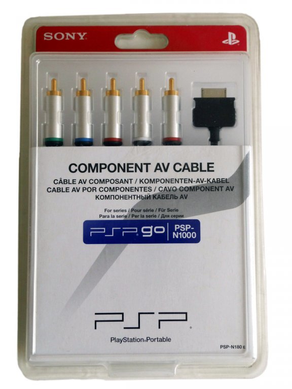 Главное изображение Sony PSP-N180E компнентный AV кабель для PSP Go (серии 1000) для Psp