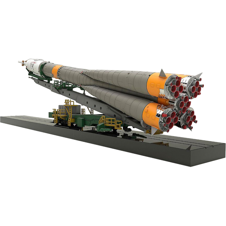 Главное изображение Сборная модель корабля Soyuz Rocket & Transport Train (2nd re-run)