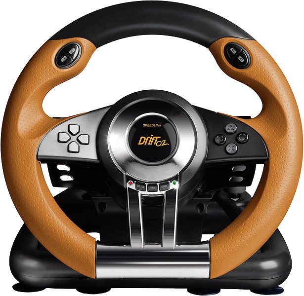 Главное изображение Speedlink DRIFT O.Z. Racing Wheel (black-orange) для PS3