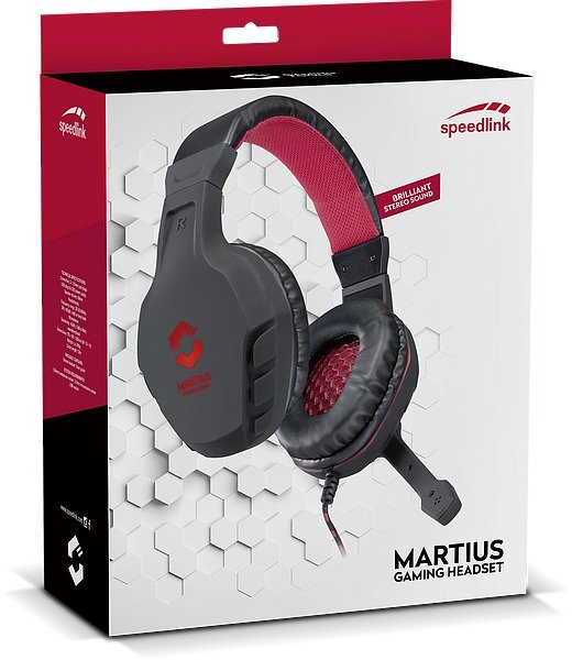 Главное изображение Speedlink игровая гарнитура Martius Stereo Gaming Headset (SL-860001-BK) для Pc
