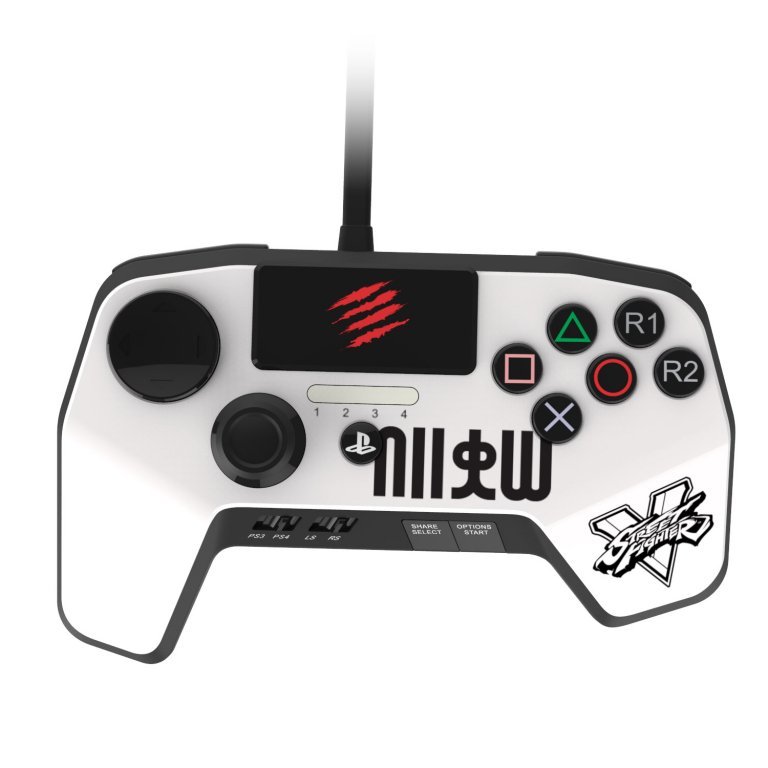 Главное изображение Аркадный пад Street Fighter V FightPad PRO Ryu (белый) для Ps3