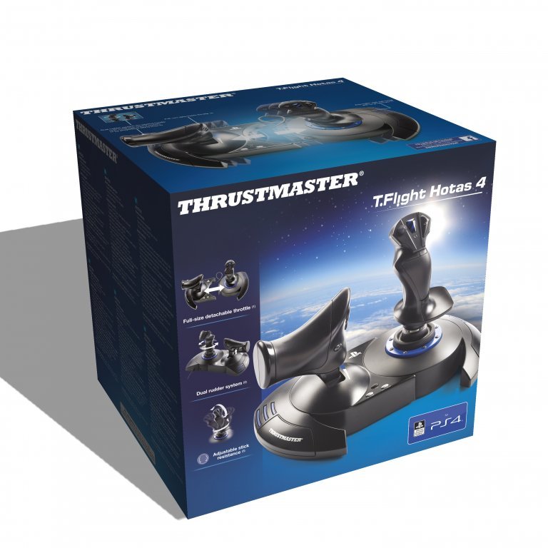 Главное изображение Джойстик Thrustmaster T-Flight Hotas 4 official EMEA, PS4/PC для Ps4
