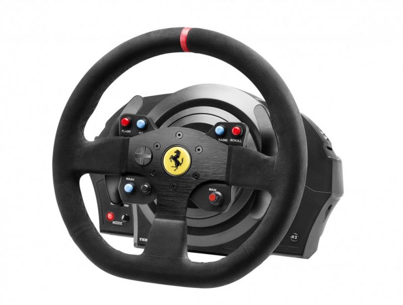 Главное изображение Руль Thrustmaster T300 Ferrari Integral Rw Alcantara ed eu, PS4/PS3 (по предоплате) для PS3