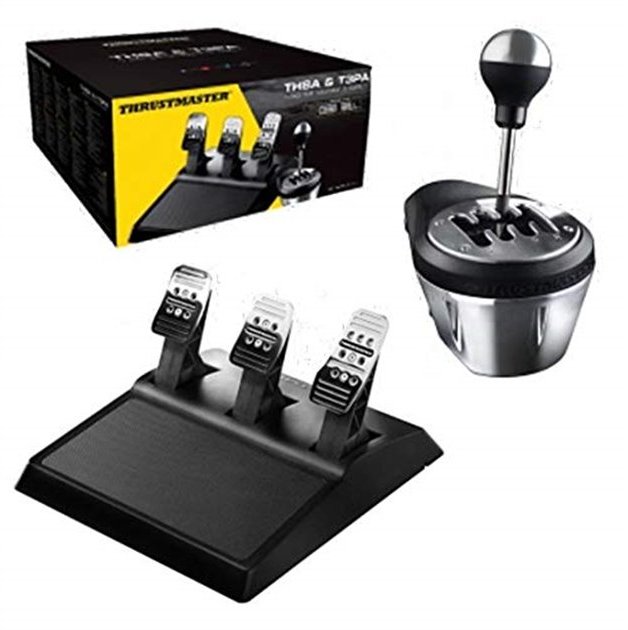 Главное изображение Thrustmaster Гоночный комплект. Коробка передач TH8A + педали T3PA для Ps4