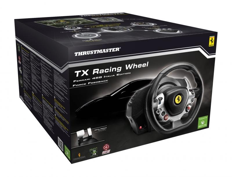 Главное изображение Руль Thrustmaster TX Racing Wheel Ferrari 458 Italia для Xboxone