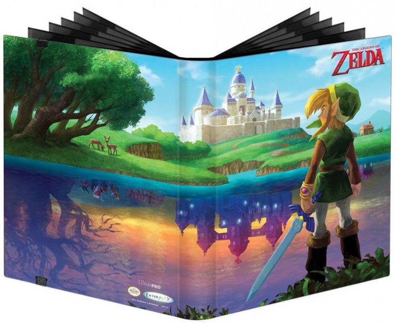 Главное изображение Альбом для карт в переплете «TLOZ: A Link Between Worlds» (3х3 кармашка, 20 листов)