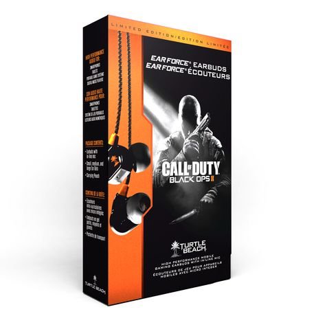 Главное изображение Гарнитура Turtle Beach Call of Duty Black ops II: Earbuds Ear Force  для Psvita