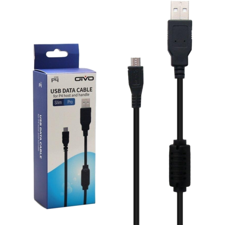 Главное изображение Зарядный кабель USB Type-A/Micro-B (OIVO IV-P4S001) для PS4