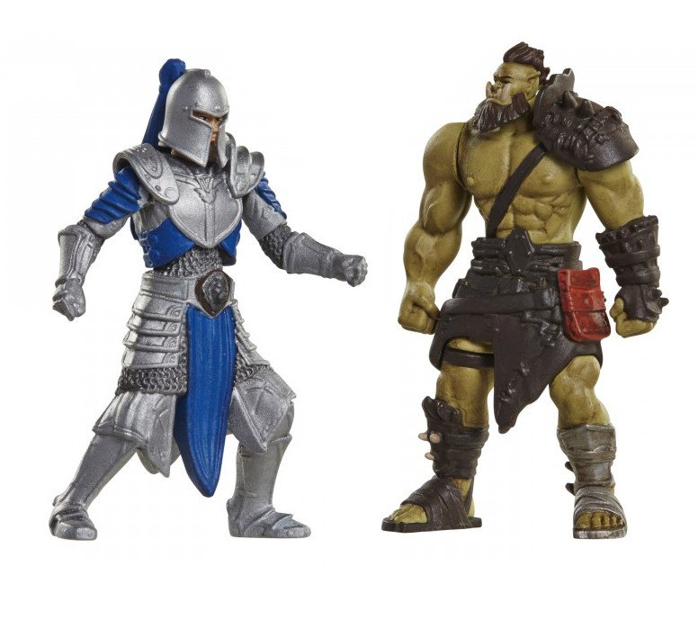 Главное изображение Набор фигурок Warcraft - Horde Warrior & Alliance Soldier (7 см)