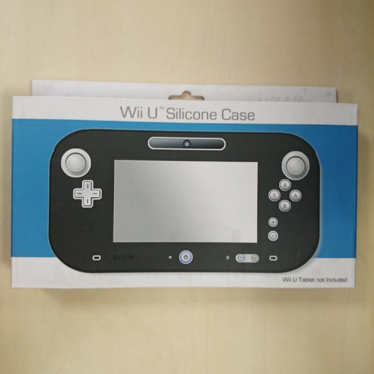 Главное изображение Силиконовый чехол для Wii U GamePad. Wii U Silicone Case, черный для Wii