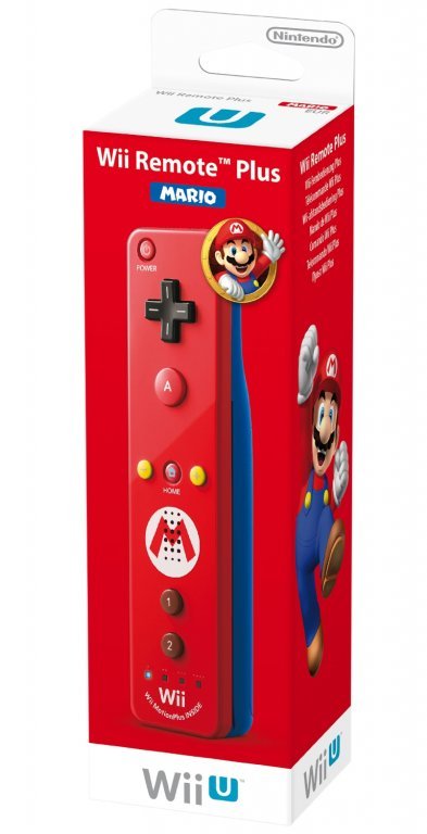 Главное изображение Nintendo Wii U Remote Plus Mario Edition для Wii