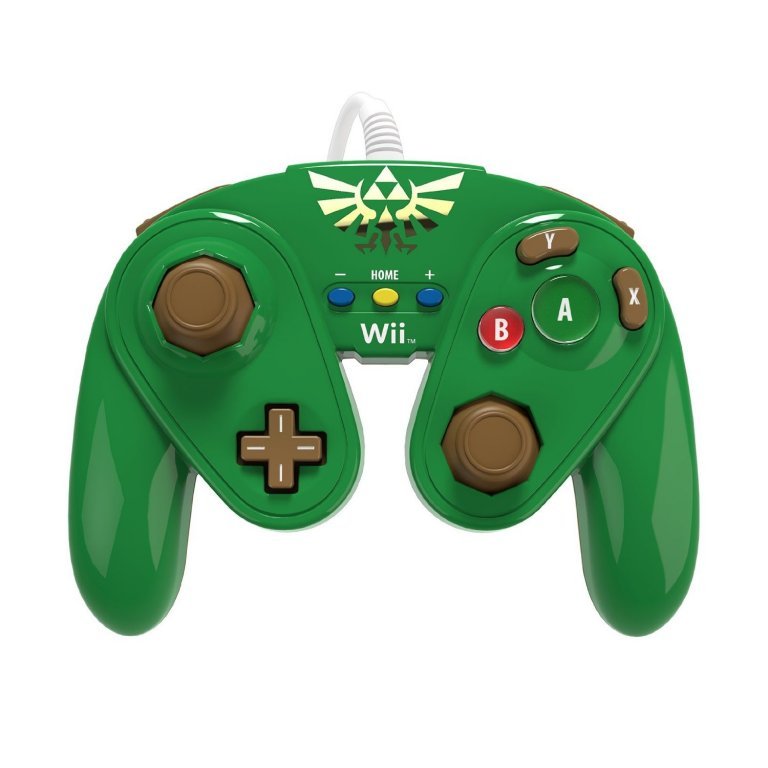 Главное изображение Проводной аркадный джойстик Wired Fight Pad - Link для Wii