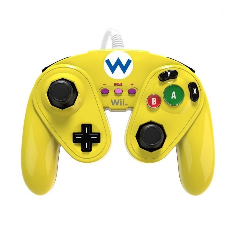Главное изображение Проводной аркадный джойстик Wired Fight Pad - Wario для Wii
