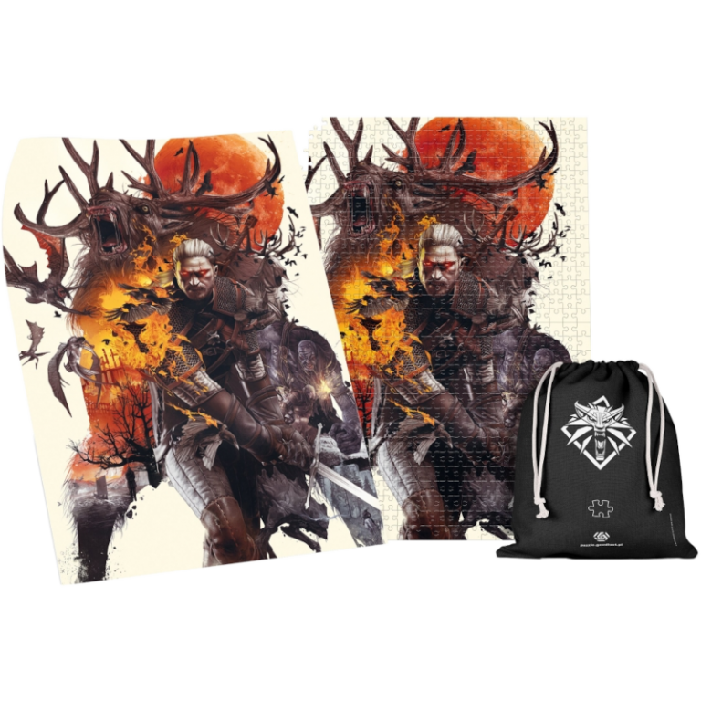 Главное изображение Пазл The Witcher Monsters (1000 элементов)