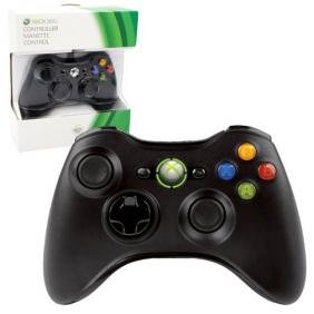 Главное изображение Беспроводной джойстик Microsoft Wireless Controller, черный для Xbox360