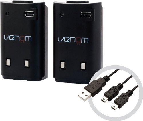 Главное изображение Аккумуляторные батареи для контроллера Xbox 360 (Twin Rechargeable Battery Pack) для Xbox360