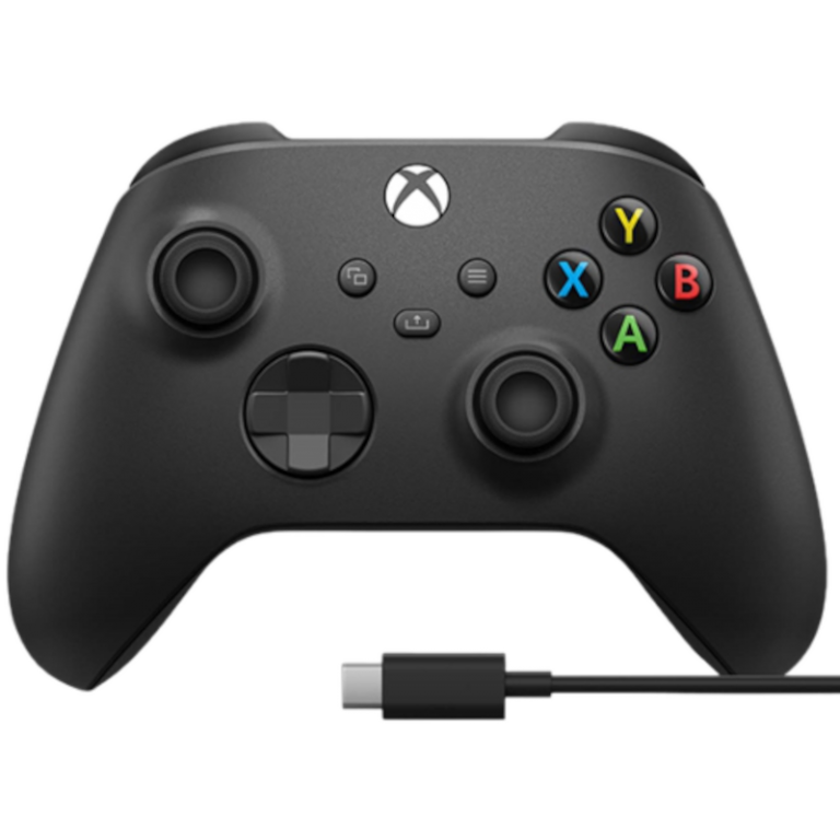 Главное изображение Xbox Wireless Controller – Carbon Black + USB-C Cable (1V8-00008) для Xboxsx