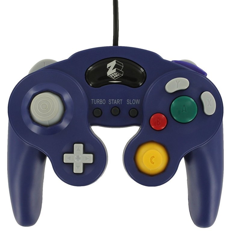 Главное изображение ZedLabz Проводной Контролер Gamecube (Purple) для Wii