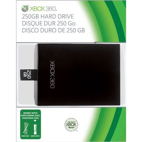 Главное изображение Жесткий диск Microsoft Hard Drive 250Gb для Xbox 360 Slim, E для Xbox360