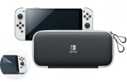 Скриншот № 0 из игры Оригинальный чехол и защитная плёнка для Nintendo Switch OLED-модель