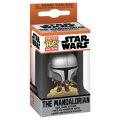 Скриншот № 0 из игры Брелок Funko Pocket POP! Star Wars: Mandalorian: Mandalorian with Blaster