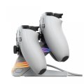 Скриншот № 1 из игры Зарядная станция для двух геймпадов PDP Afterglow Wave Dual Charger (PS5), white
