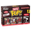 Скриншот № 0 из игры Фигурка Funko Bitty POP! Marvel: Deadpool: Backyard Griller + Clown + Bedtime + Mystery (4 Pack)