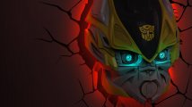 Скриншот № 1 из игры Декоративный LED светильник 3D-Light-FX (3D Transformers Bumblbee)