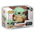 Скриншот № 0 из игры Фигурка Funko POP! Bobble: Star Wars: Mandalorian: Grogu (with Butterfly) #468