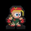 Скриншот № 1 из игры Светящаяся фигурка Pixel Pals 021 - Street Fighter: Cammy